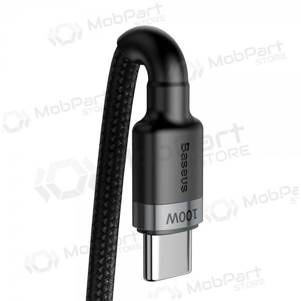 Cavo USB-C Baseus Cafule CATKLF-ALG1 USB-C a USB-C 2 m 100 W nero