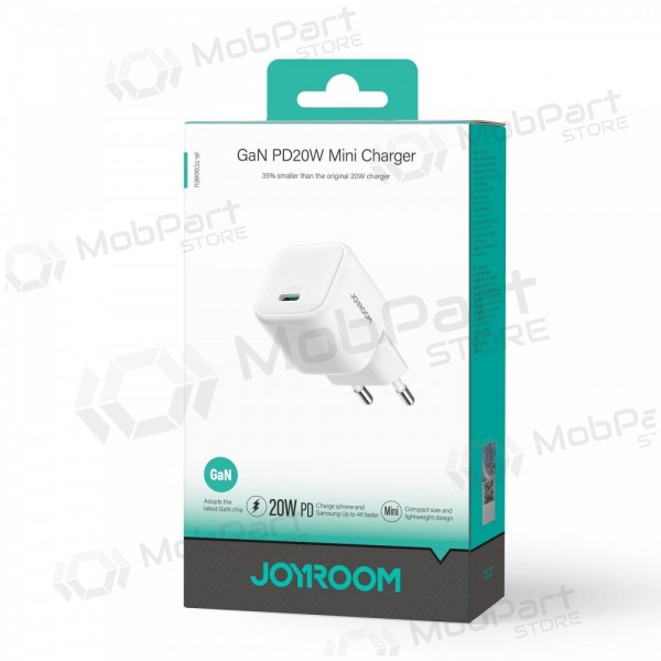 Caricabatterie per telefono Joyroom JR-TCG08 20 W USB-C GaN nero
