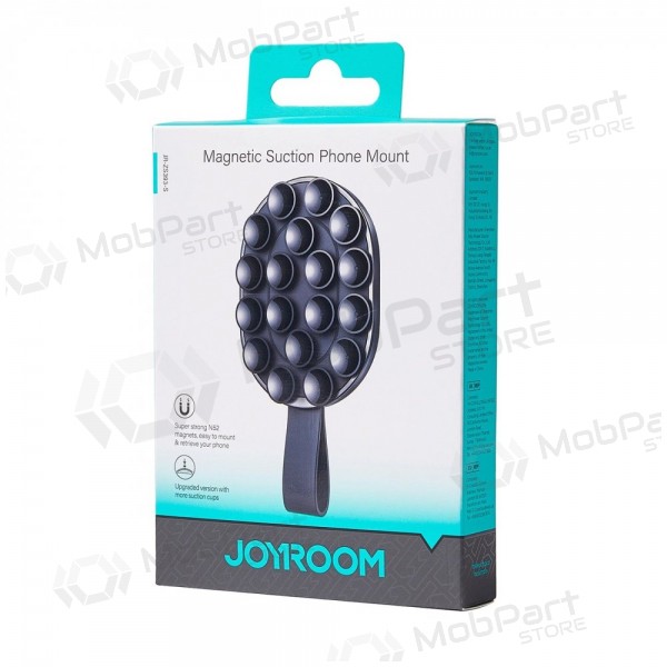 Magnetinis telefono laikiklis su siurbtukais Joyroom JR-ZS393-S nero