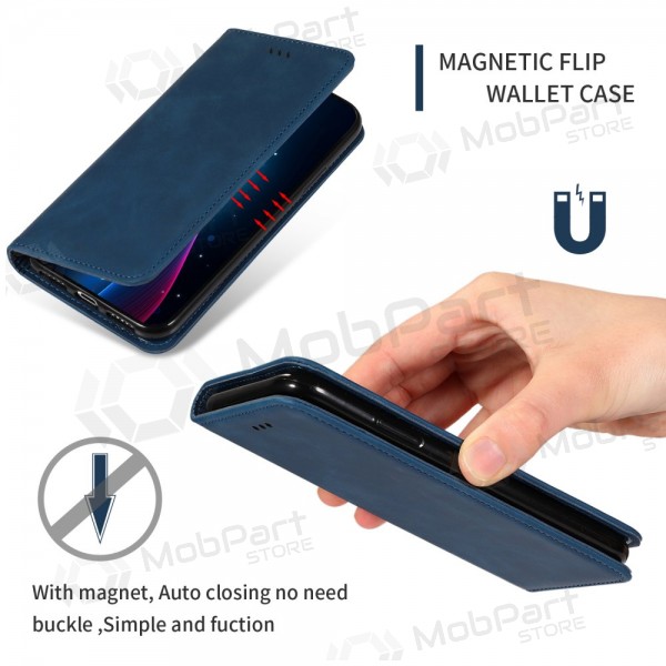 Custodia per Xiaomi Redmi A7 4G - Business Style - blu scuro