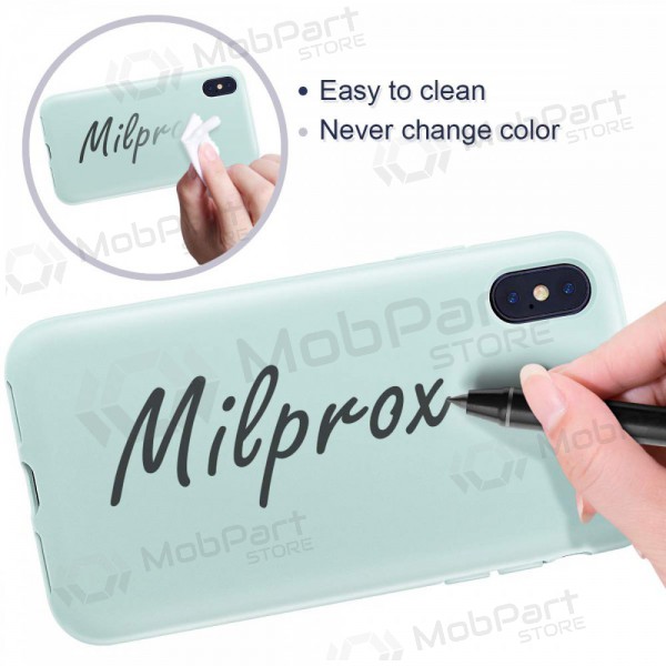 Custodia per Apple iPhone 12 Pro Max - Liquid Silicone 1.5mm (mint)