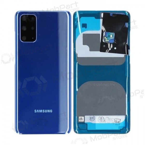 Samsung G985 / G986 Galaxy S20 Plus coperchio batteria posteriore (Aura Blue) (usato grade C, originale) Samsung G985 / G986 Galaxy S20 Plus coperchio batteria posteriore (Aura Blue) (usato grade C, originale)