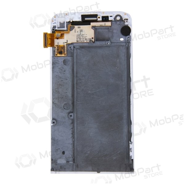 LG H850 G5 schermo / display (con una cornice) (nero) (service pack) (originale)