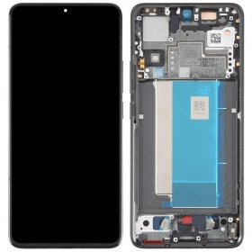 Xiaomi Poco F6 Pro schermo / display (nero) (con una cornice) (originale)
