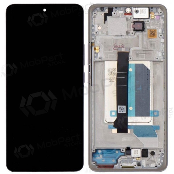 Xiaomi Redmi Note 14 Pro+ schermo / display (viola) (con una cornice) (originale)