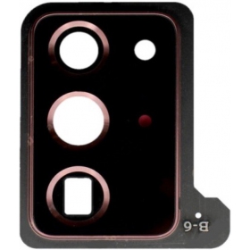 Samsung N985 / N986 Galaxy Note 20 Ultra vetro della fotocamera (bronzinis) (con una cornice)