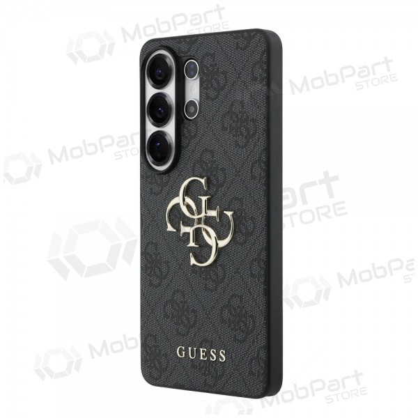 Custodia per Samsung Galaxy S26 Ultra - Guess PU 4G Metal Logo (grigio)