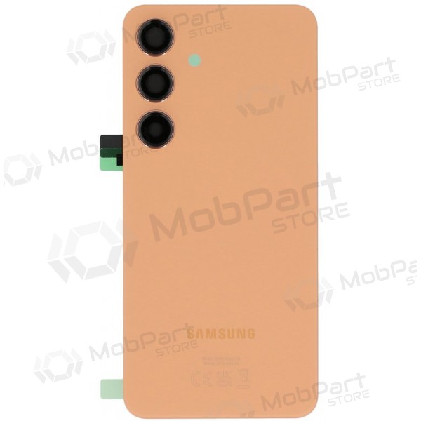 Cover posteriore Samsung Galaxy S24 (arancione) (originale)