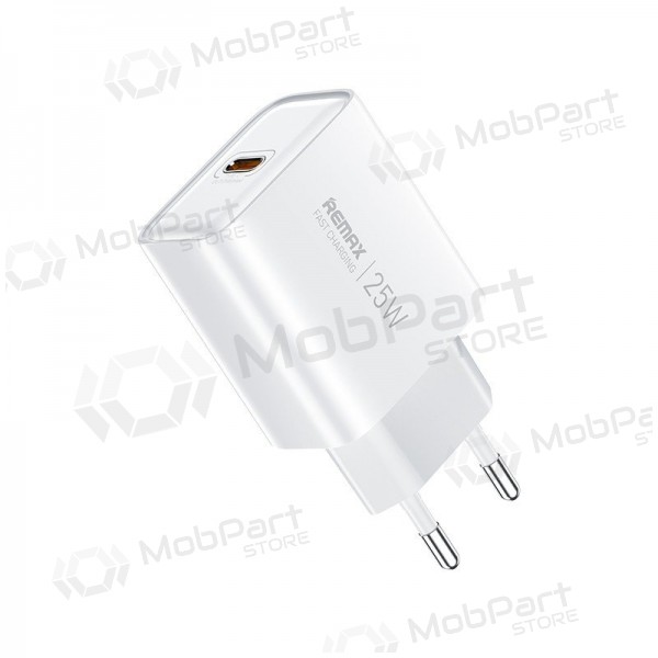 Caricabatterie per telefono Remax RP-U137 25 W USB-C bianco