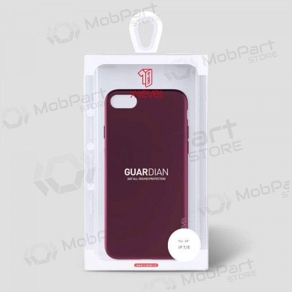 Custodia per Apple iPhone 16 - X-Level Guardian (bordeaux)