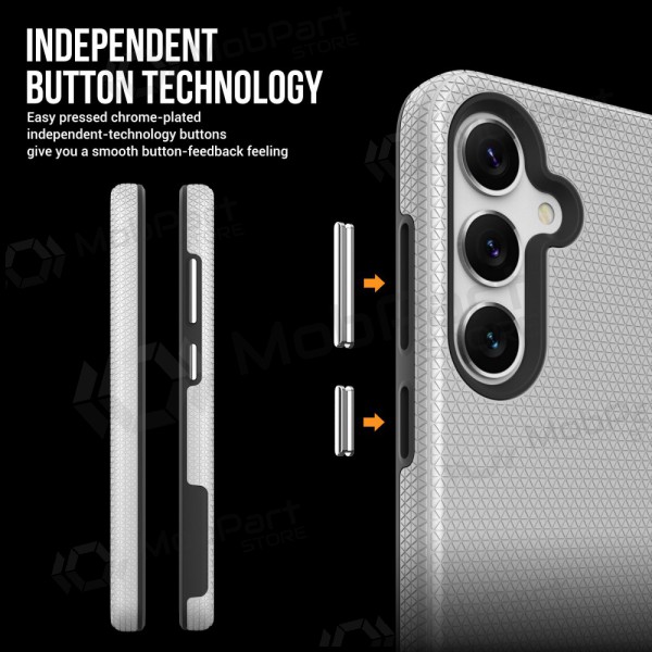 Samsung Galaxy S24 FE custodia „Perfectionists“ (d'argento)