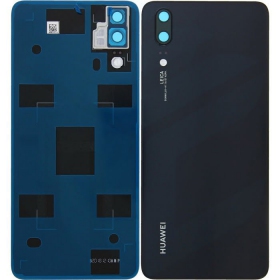 Huawei P20 coperchio batteria posteriore (nero) (usato grade C, originale)