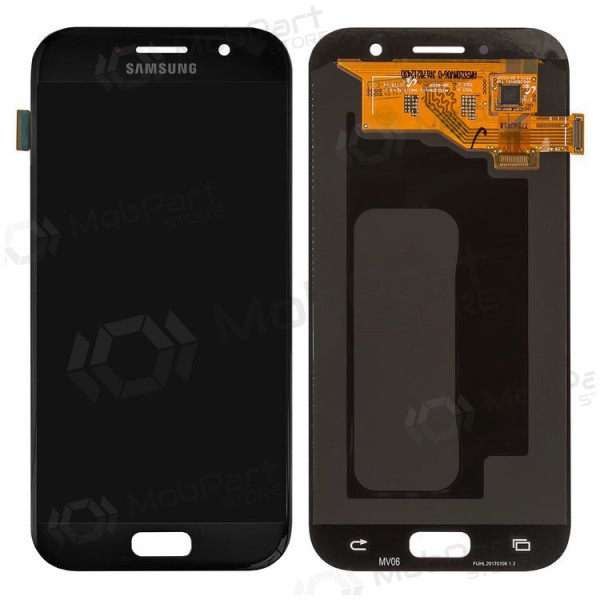 Samsung A520F Galaxy A5 (2017) schermo / display (nero) (OLED)