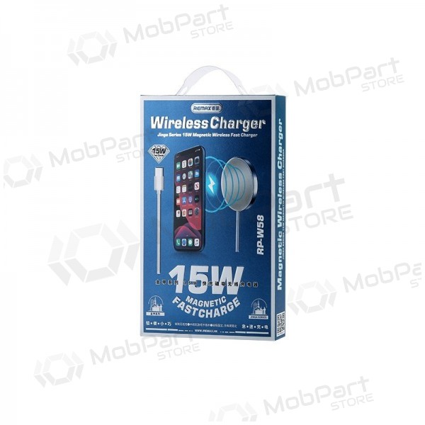 Caricabatterie wireless Remax RP-W58 15 W bianco