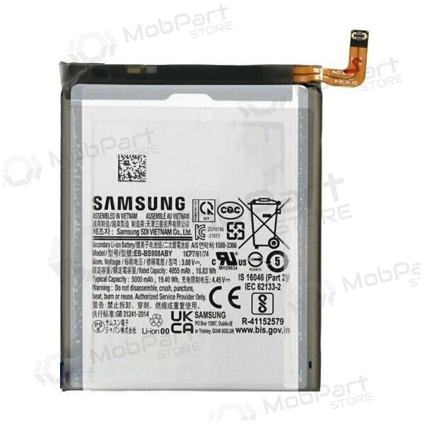 Samsung Galaxy S22 Ultra batteria, akumuliatorius (originale) Samsung Galaxy S22 Ultra batteria, akumuliatorius (originale)