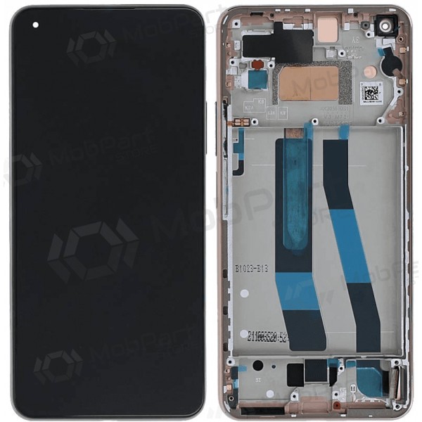 Xiaomi 11 Lite 5G NE schermo / display (rosa) (con una cornice) (originale)