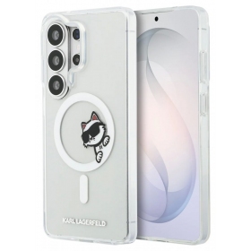 Custodia Samsung Galaxy S26 Ultra - Karl Lagerfeld IML Choupette Peekaboo Logo Magnetic (trasparente)