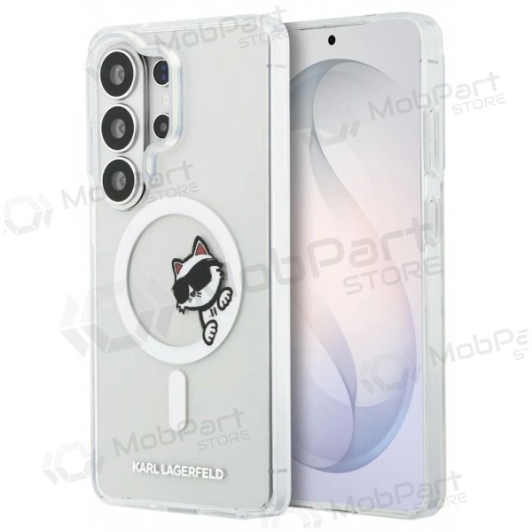 Custodia Samsung Galaxy S26 Ultra - Karl Lagerfeld IML Choupette Peekaboo Logo Magnetic (trasparente)