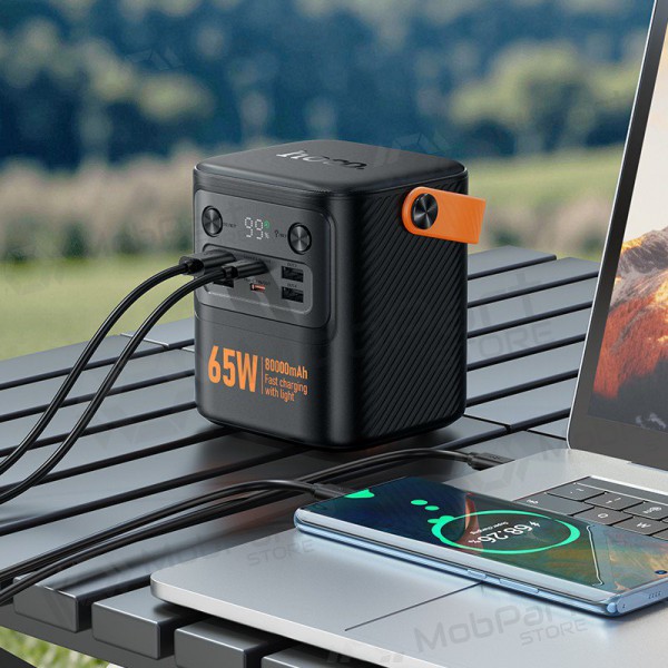Batteria esterna Power Bank Hoco J152 Pro PD65W 80000mAh nero Batteria esterna Power Bank Hoco J152 Pro PD65W 80000mAh nero