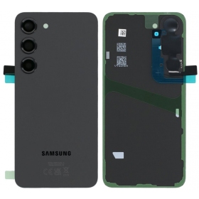 Cover posteriore Samsung Galaxy S23 (nero) (originale)