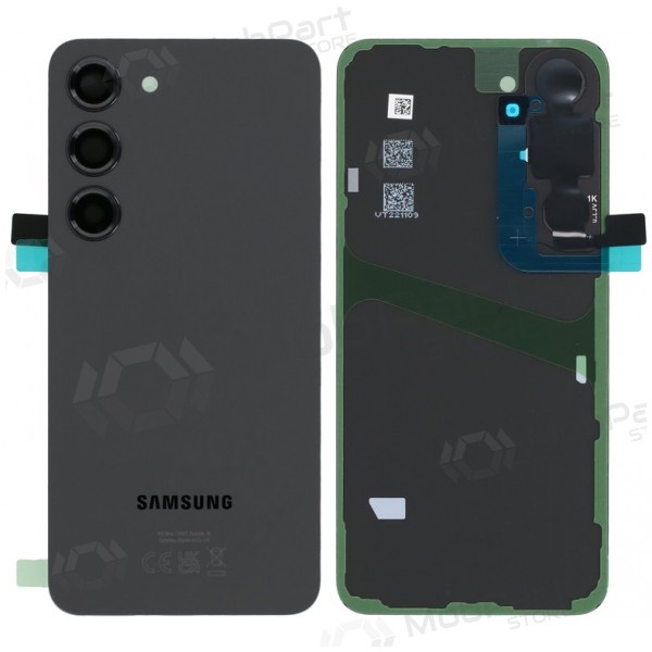 Cover posteriore Samsung Galaxy S23 (nero) (originale)