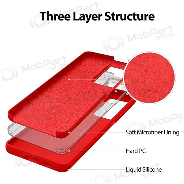 Custodia per Samsung Galaxy A15 Mercury - Silicone Case (rossa)