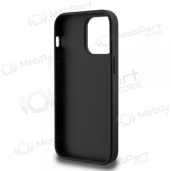 Custodia per Apple iPhone 14 Pro Max - Guess PU 4G Metal Logo (grigio)