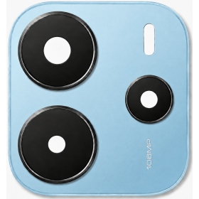 Vetro fotocamera con cornice per Xiaomi Redmi Note 14 4G (blu)