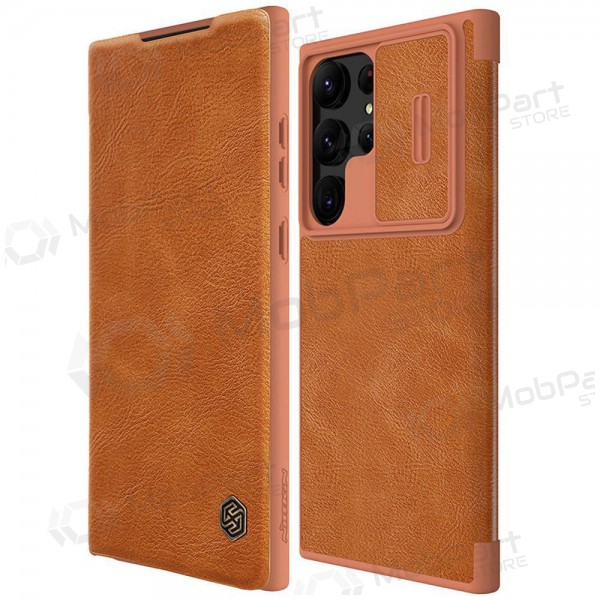 Samsung Galaxy S23 FE custodia „Nillkin Leather“ (Marrone)