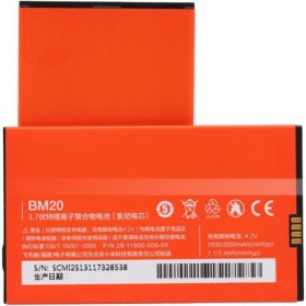 Xiaomi Mi 2, Mi 2S, M2S batteria, akumuliatorius (BM20)