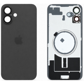 Cover posteriore per Apple iPhone 16 (nero) (Premium)