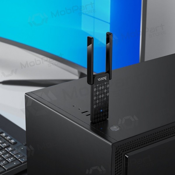 Adattatore Wi-Fi USB Hoco HI34 USB 3.0 Wi-Fi 6 nero