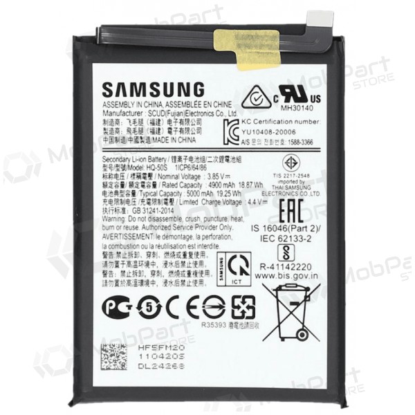 Batteria Samsung Galaxy A02s, A03s, A03, accumulatore GH81-21636A (originale)