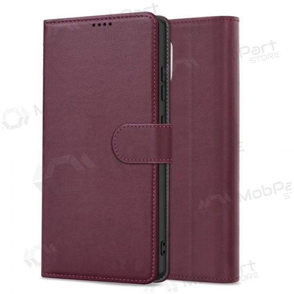 Custodia per Xiaomi Redmi 15 - Fancy Wallet (bordeaux)