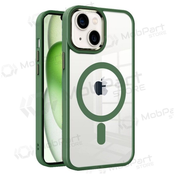 Custodia per Apple iPhone 14 Plus - Premium Mag Cover (verde)