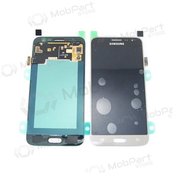 Samsung J320F Galaxy J3 (2016) schermo / display (d'oro) (service pack) (originale)