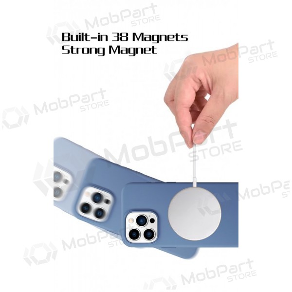 Custodia HDD Silicone MagSafe Case Apple iPhone 17 Pro Max nero