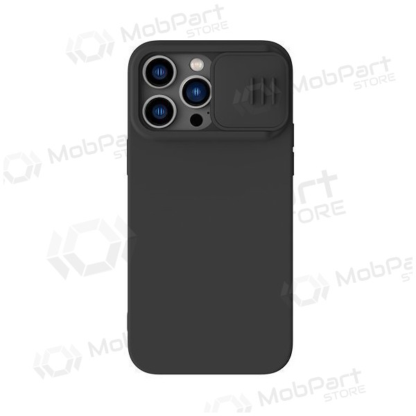 Apple iPhone 15 Plus custodia „Nillkin Silicone“ (nero)