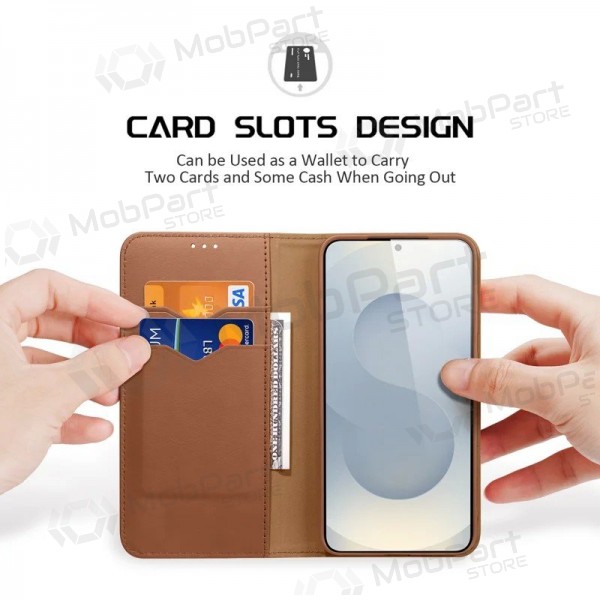Custodia per Samsung Galaxy S25 Edge - Dux Ducis Hivo (marrone)