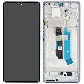 Xiaomi Redmi Note 14 Pro 4G schermo / display (viola) (con una cornice) (originale)