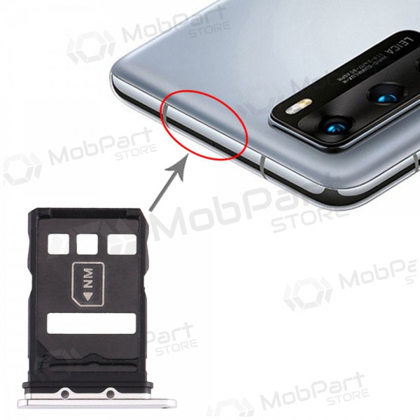 Huawei P40 Porta SIM d'argento (Silver Frost)