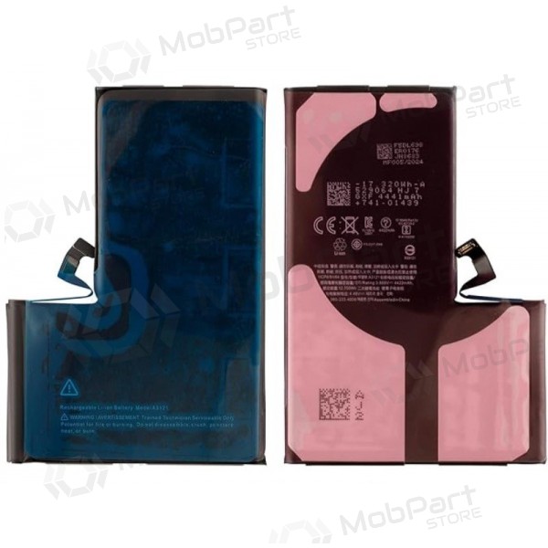 Batteria per Apple iPhone 15 Pro Max, accumulatore (Self-Diagnosable) (Premium)