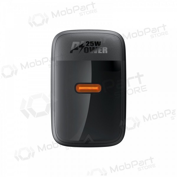 Caricabatterie per telefono Acefast A104 25 W GaN USB-C nero