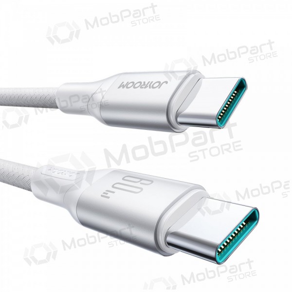USB cavo Joyroom S-A28 USB-C to USB-C 60W 1.0m bianca