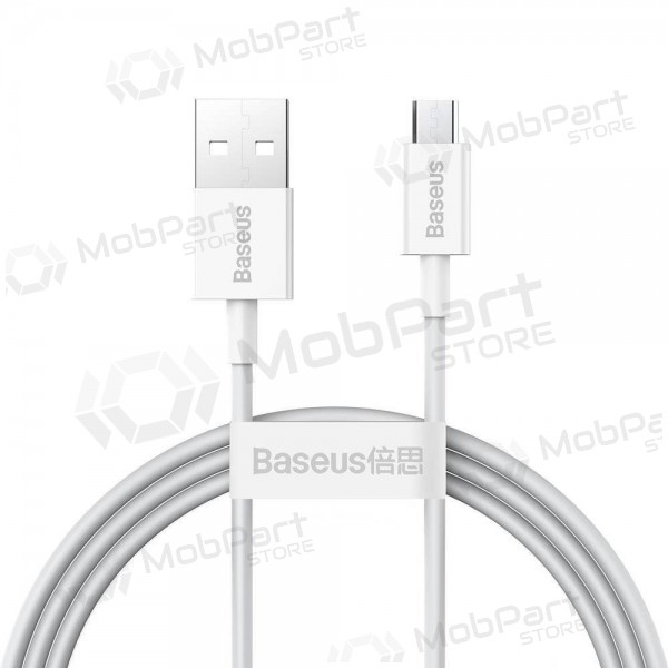 Cavo USB Baseus Superior microUSB 2A 2.0m (bianco) CAMYS-A02