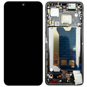 Schermo Xiaomi Poco F7 Pro 5G (nero) (con cornice) (originale)