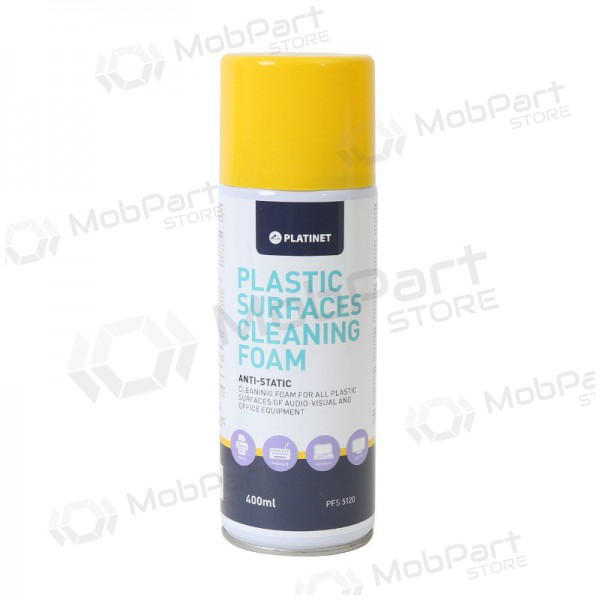 Schiuma detergente PLATINET per plastikiniams paviršiams (400ml)