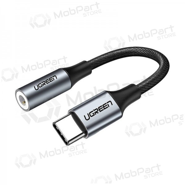 Adattatore audio Ugreen AV161 USB-C a 3.5 mm grigio