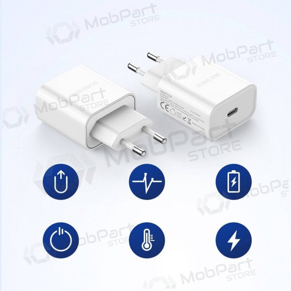 Caricatore Dux Ducis C50 PD 20W Quick Charge (bianca)