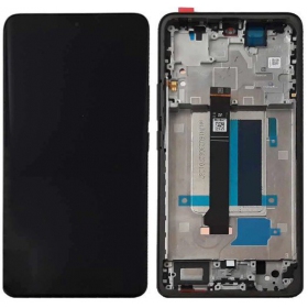 Xiaomi Redmi Note 13 Pro+ 5G schermo / display (nero) (con una cornice) (OLED)